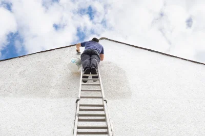 Peinture extérieure à Sacé — façades et ravalement